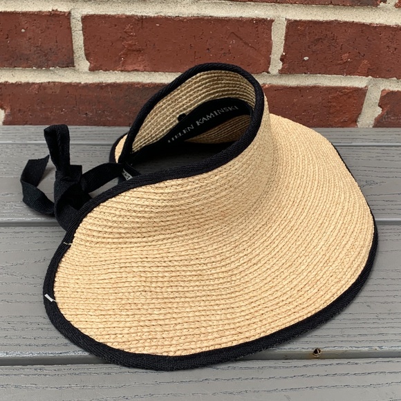Helen Kaminski Mita Packable Raffia Visor main image 14